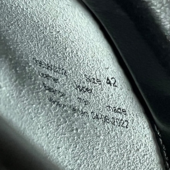 Dansko Womens Professional Black Leather Slip On Clog Size 42 Clogs US 11.5/12 - Picture 6 of 10